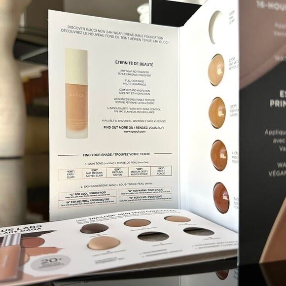 High End Foundation & Concealer Samples Gucci Hourglass Haus Labs Light-Med Deep - Picture 6 of 11